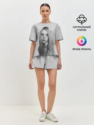 Женская пижама с шортами / BILLIE EILISH