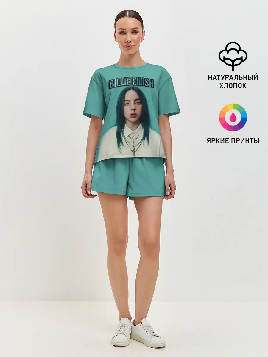 Женская пижама с шортами / BILLIE EILISH