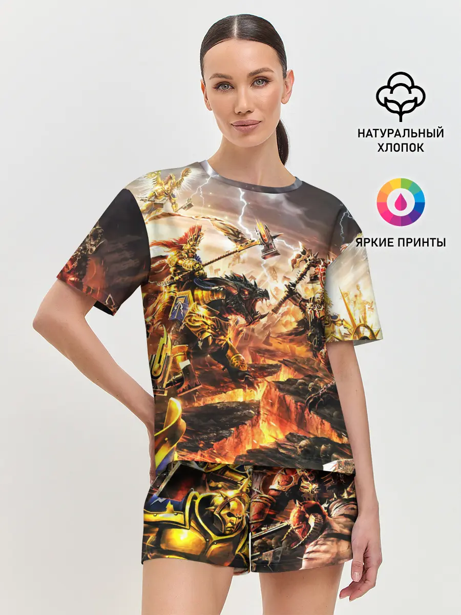 Женская пижама с шортами / WARHAMMER 40K