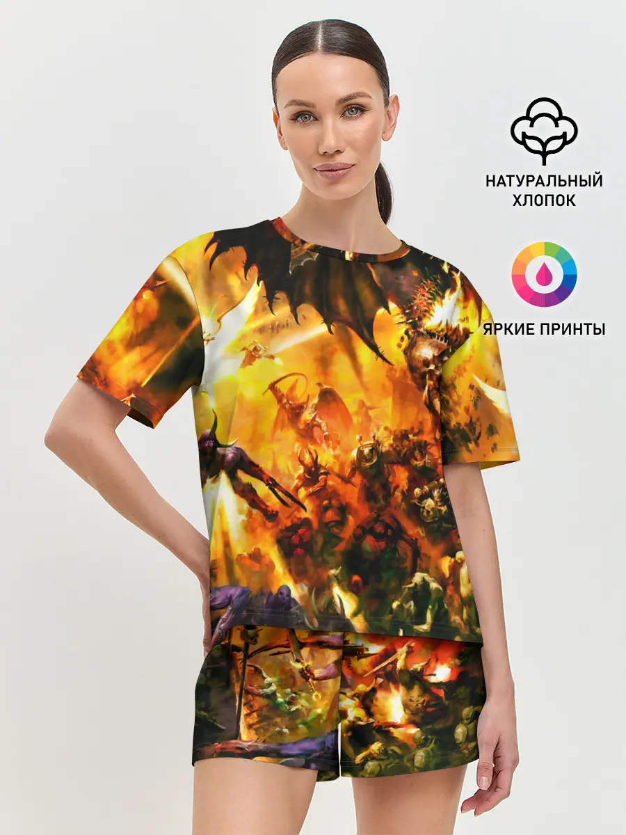 Женская пижама с шортами / WARHAMMER 40K