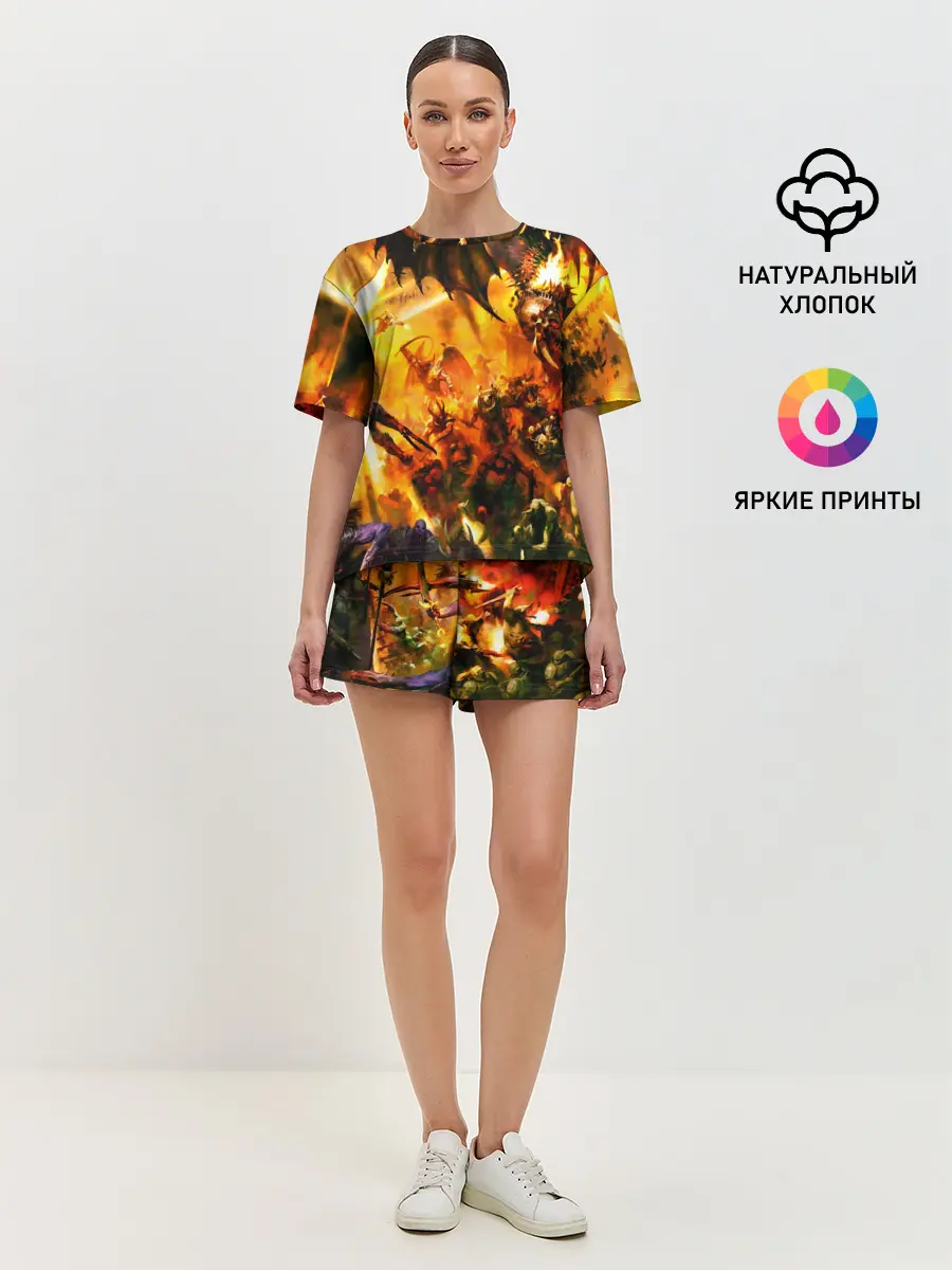 Женская пижама с шортами / WARHAMMER 40K