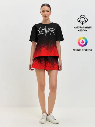 Женская пижама с шортами / SLAYER