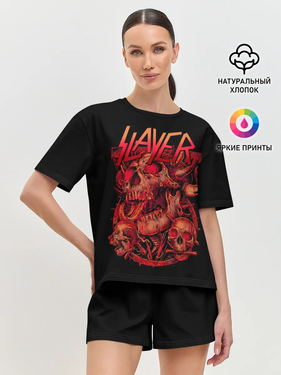 Женская пижама с шортами / SLAYER