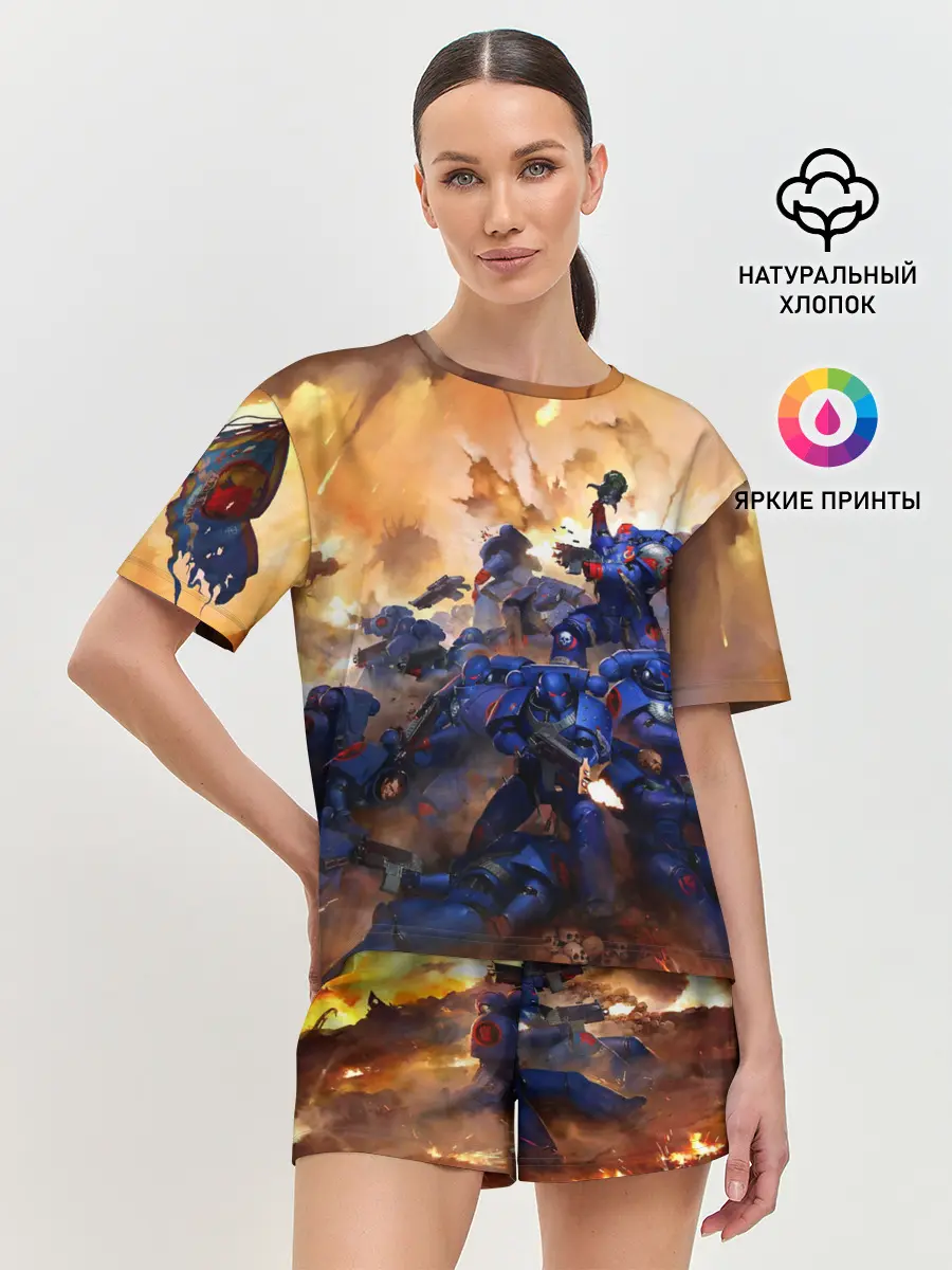 Женская пижама с шортами / WARHAMMER 40K