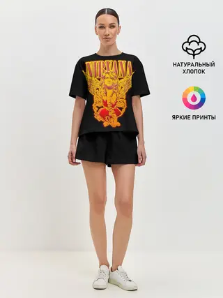 Женская пижама с шортами / Nirvana