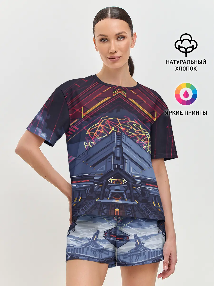 Женская пижама с шортами / DESTINY