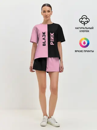 Женская пижама с шортами / BLACKPINK