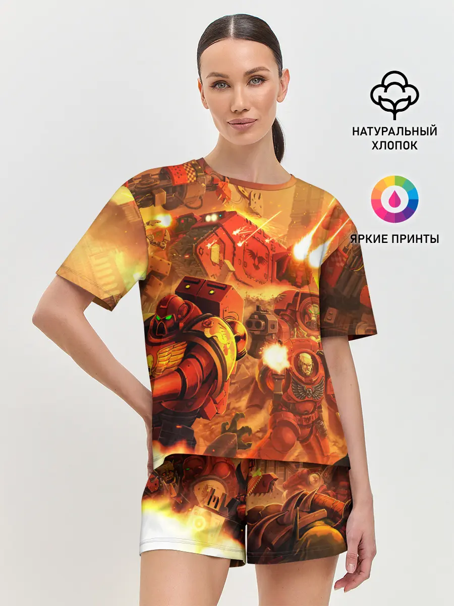 Женская пижама с шортами / WARHAMMER 40K