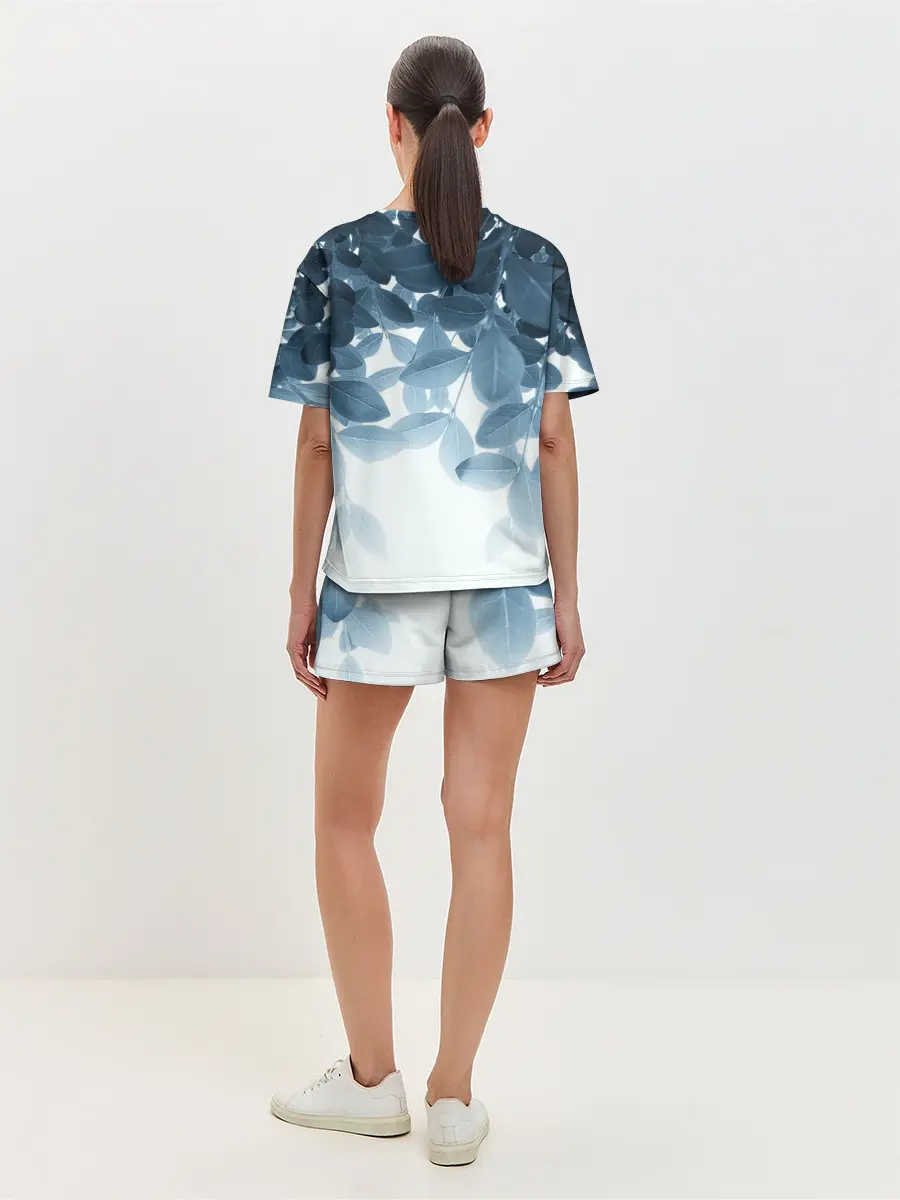 Женская пижама с шортами / Тропики