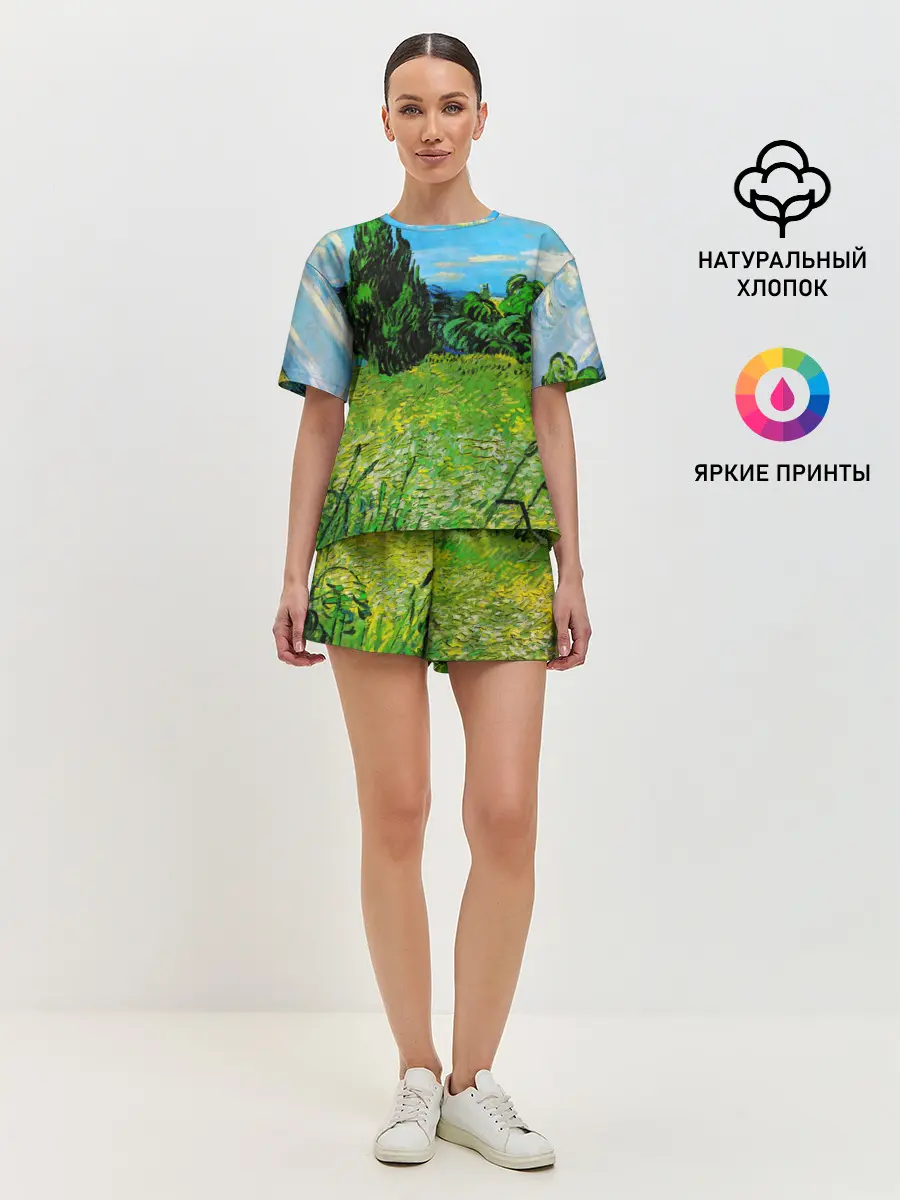 Женская пижама с шортами / ВАНГОГ