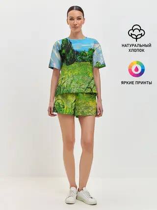 Женская пижама с шортами / ВАНГОГ