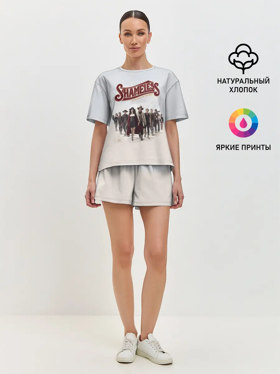 Женская пижама с шортами / Бесстыдники