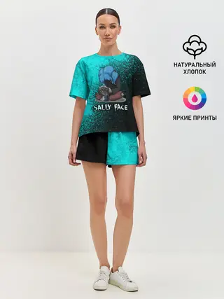 Женская пижама с шортами / Sally face