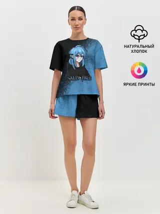 Женская пижама с шортами / Sally face