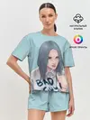 Женская пижама с шортами / Billie Eilish