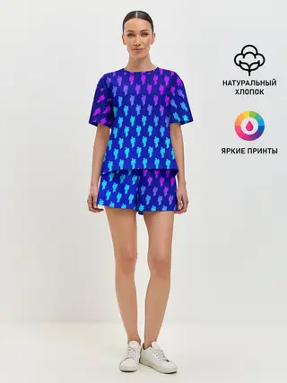 Женская пижама с шортами / BILLIE EILISH