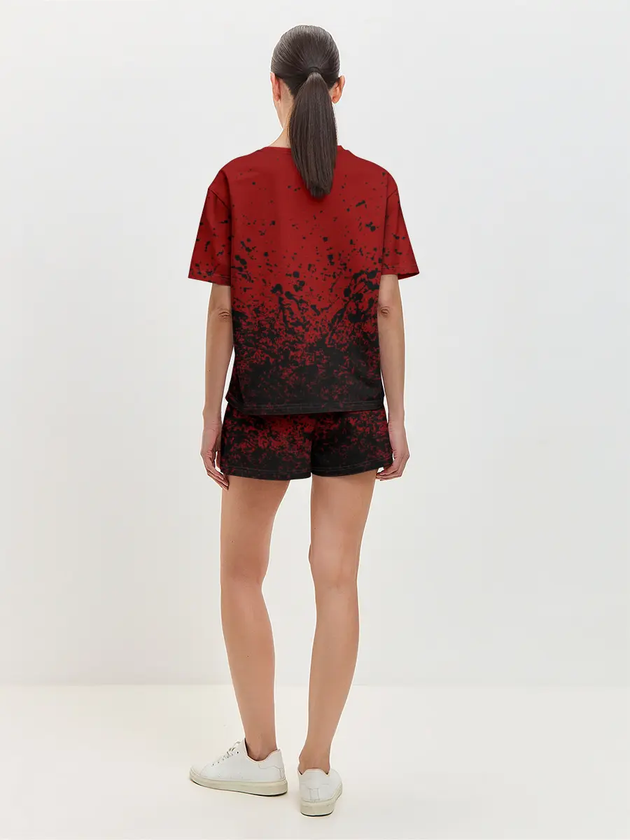 Женская пижама с шортами / slipknot