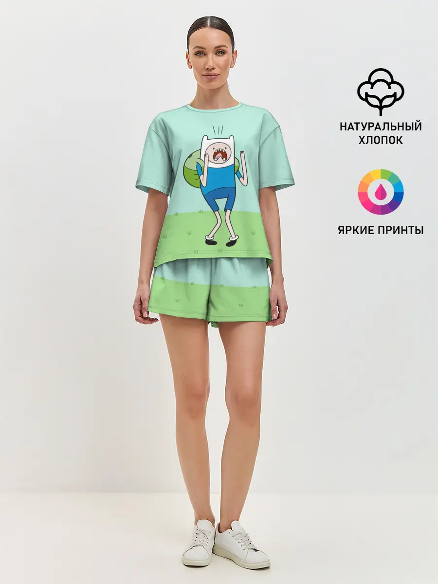 Женская пижама с шортами / Finn