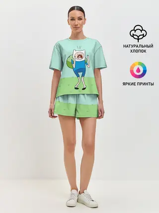 Женская пижама с шортами / Finn