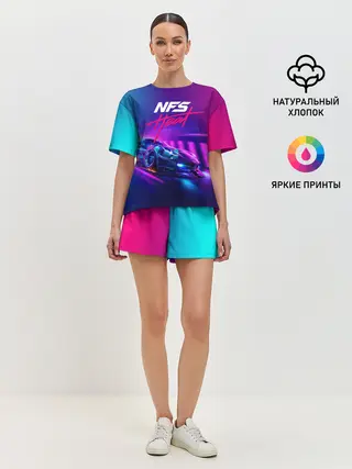 Женская пижама с шортами / NEED FOR SPEED - HEAT