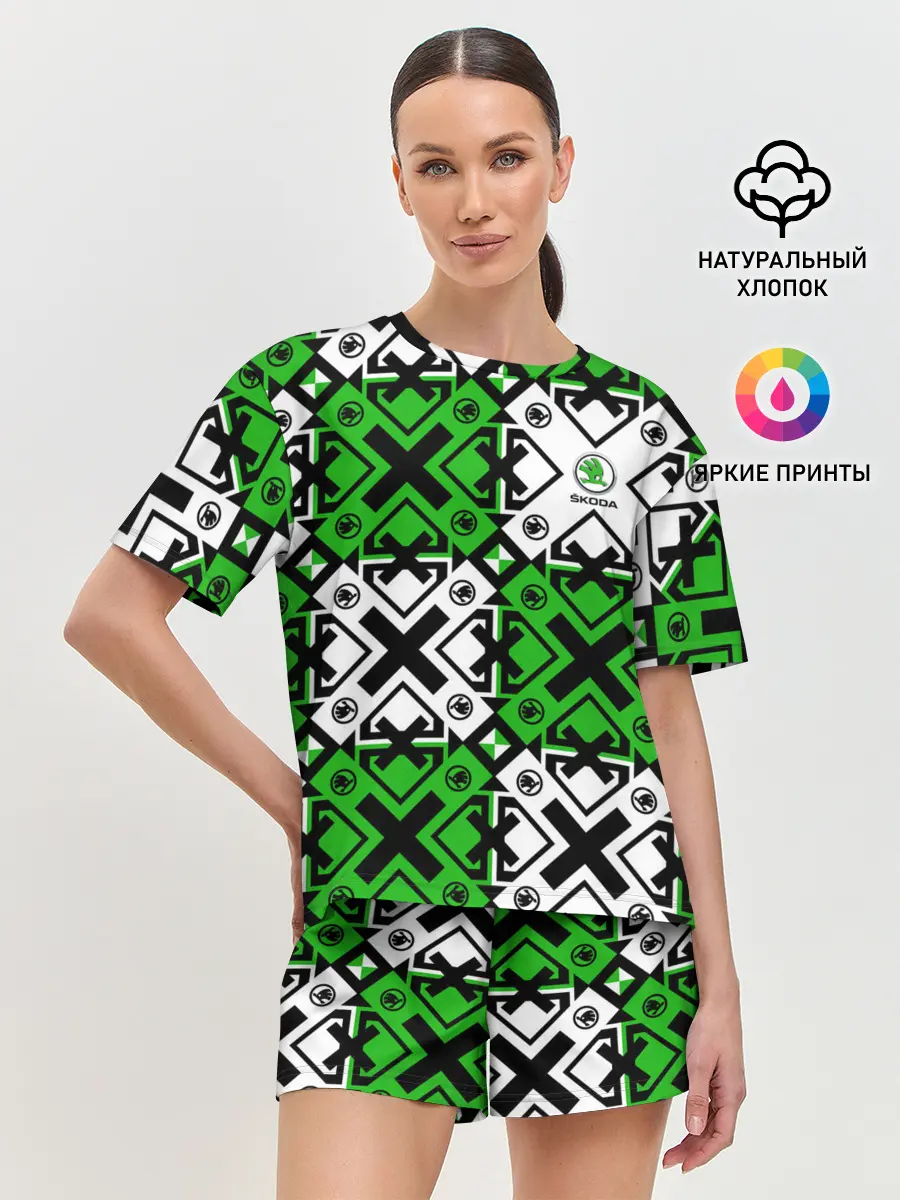 Женская пижама с шортами / Skoda