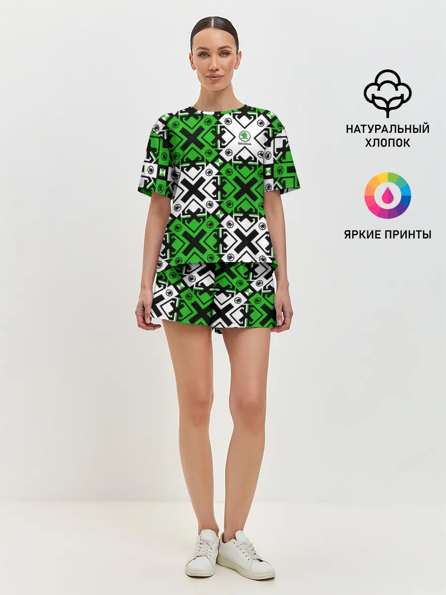 Женская пижама с шортами / Skoda