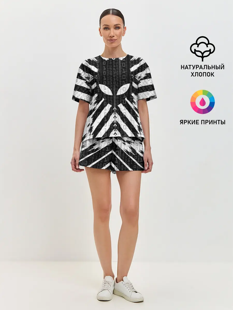 Женская пижама с шортами / Alien