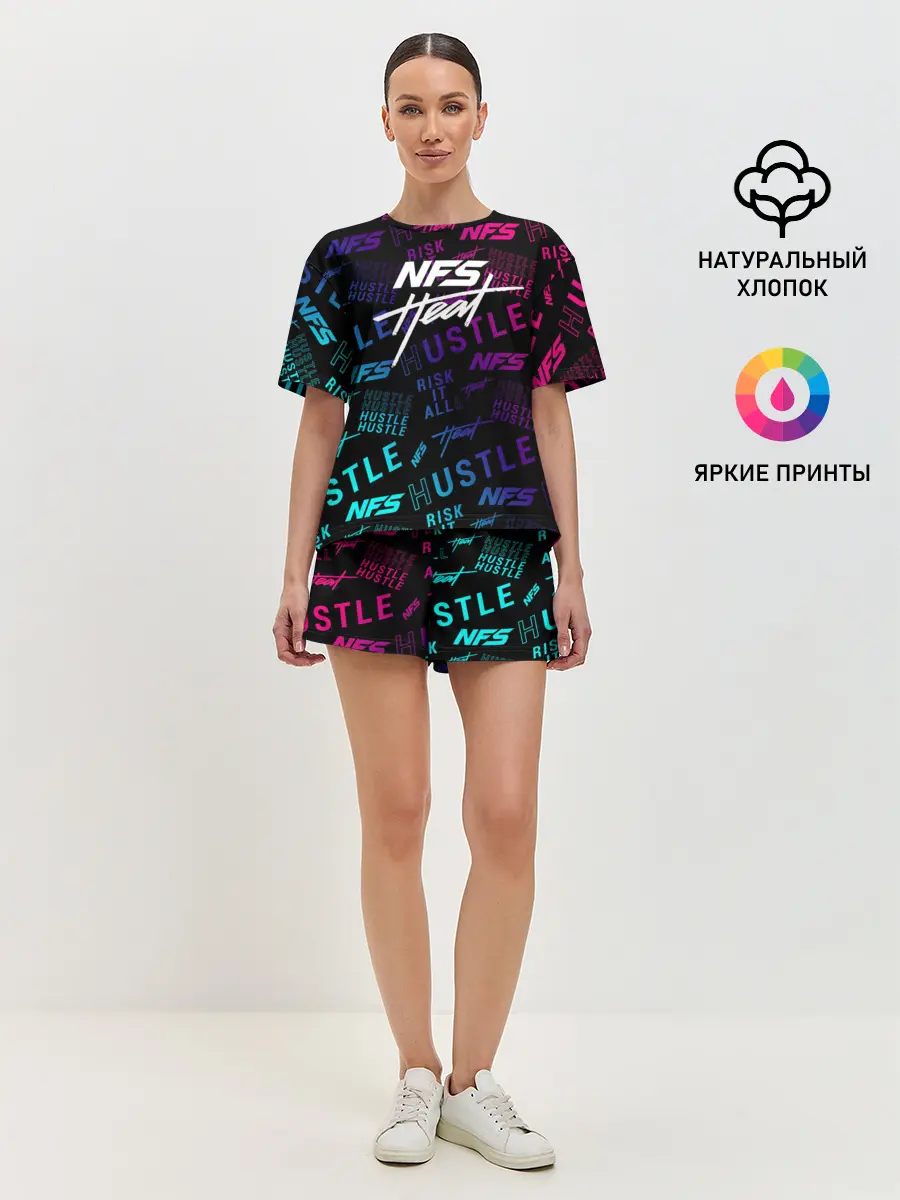 Женская пижама с шортами / NFS - HEAT
