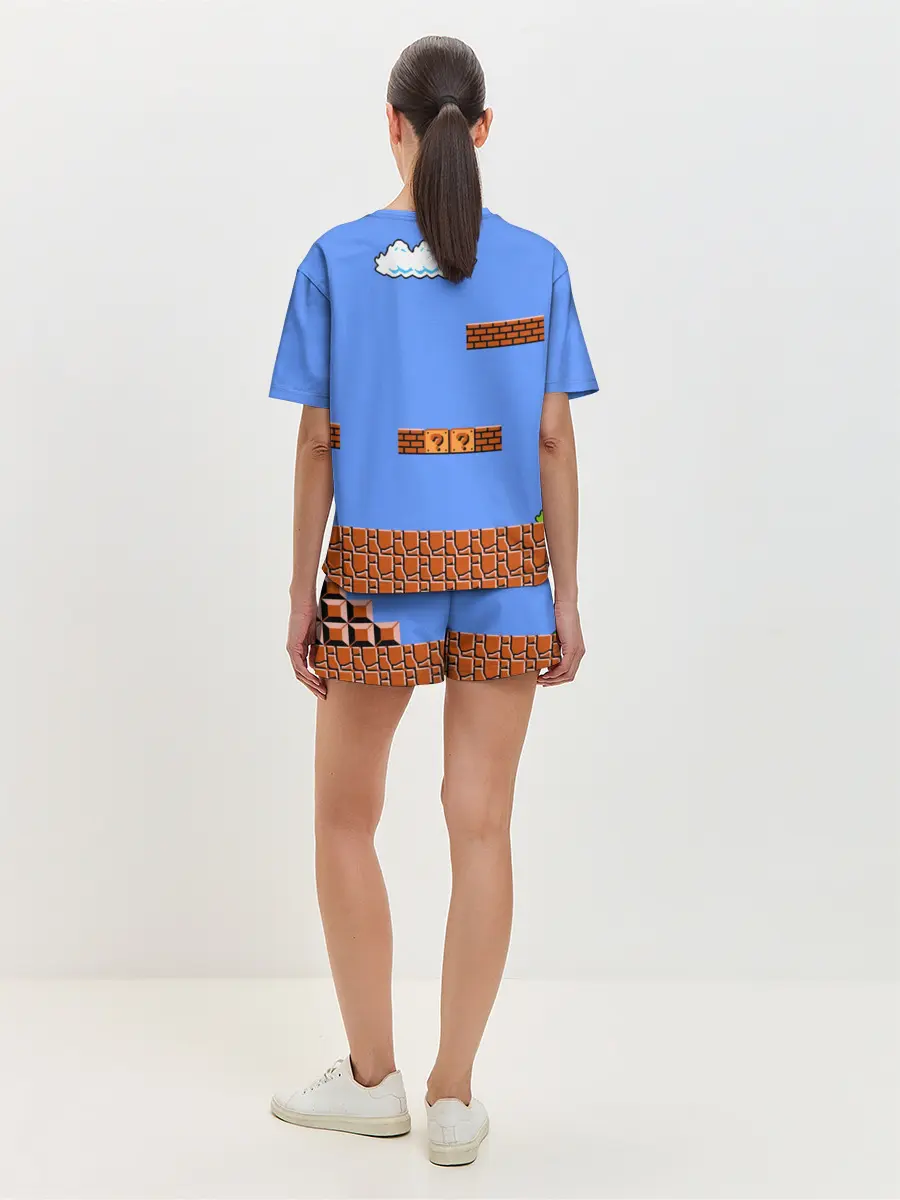 Женская пижама с шортами / Марио