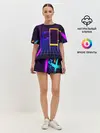 Женская пижама с шортами / NEON STYLE