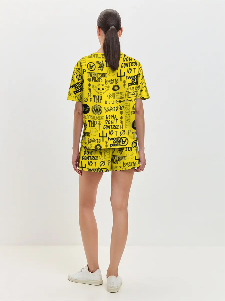 Женская пижама с шортами / TWENTY ONE PILOTS