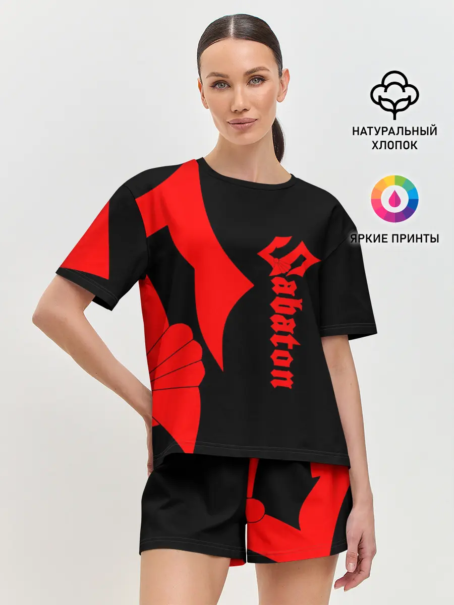 Женская пижама с шортами / Sabaton