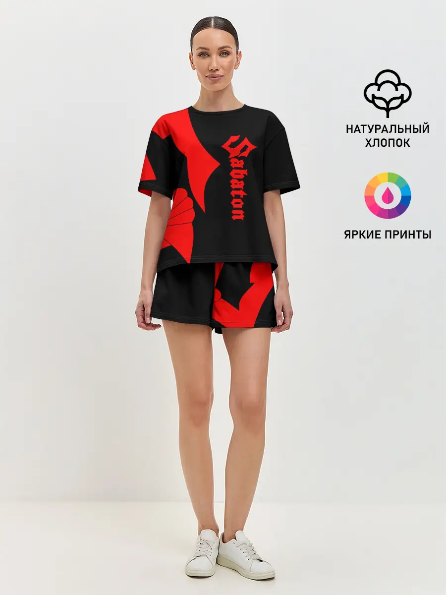 Женская пижама с шортами / Sabaton