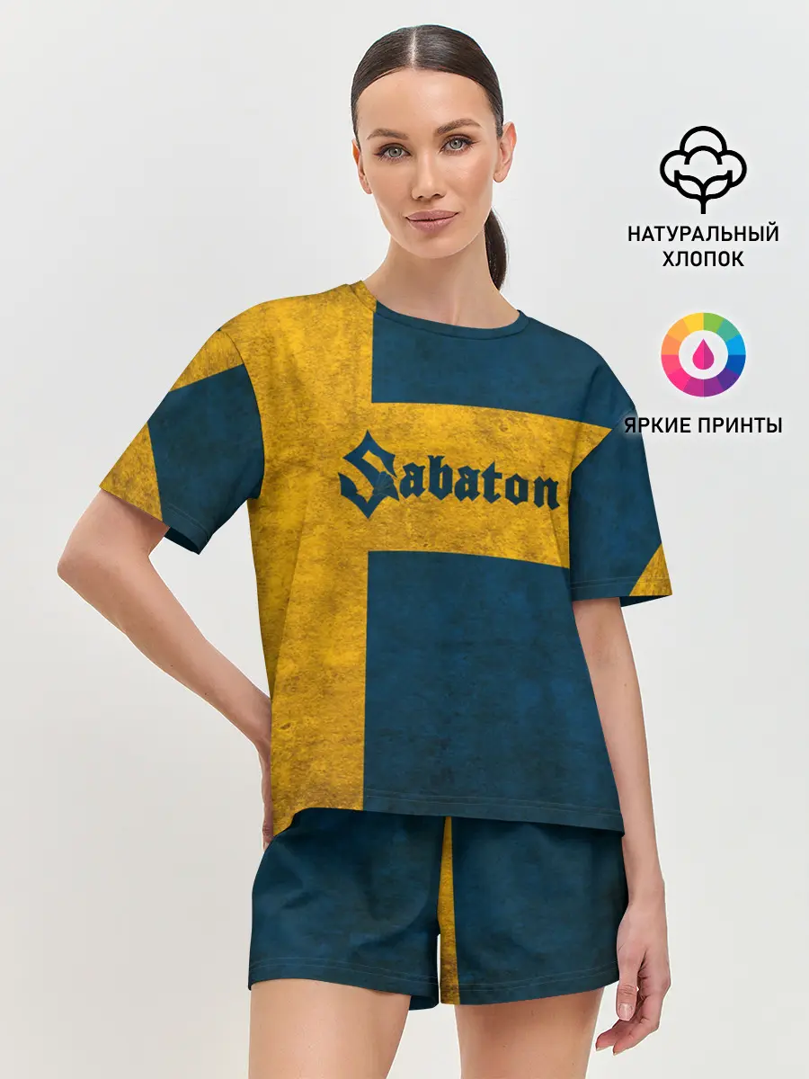 Женская пижама с шортами / Sabaton