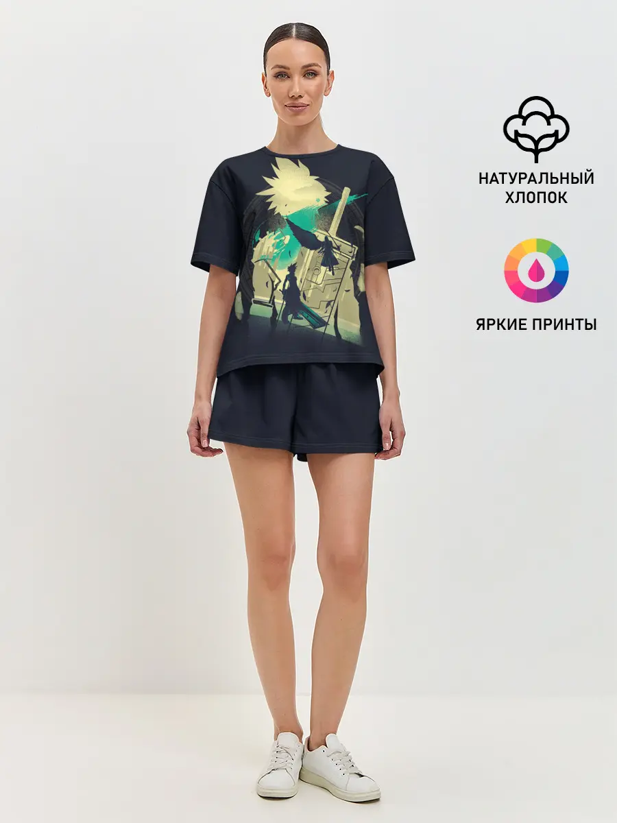 Женская пижама с шортами / Final Fantasy VII