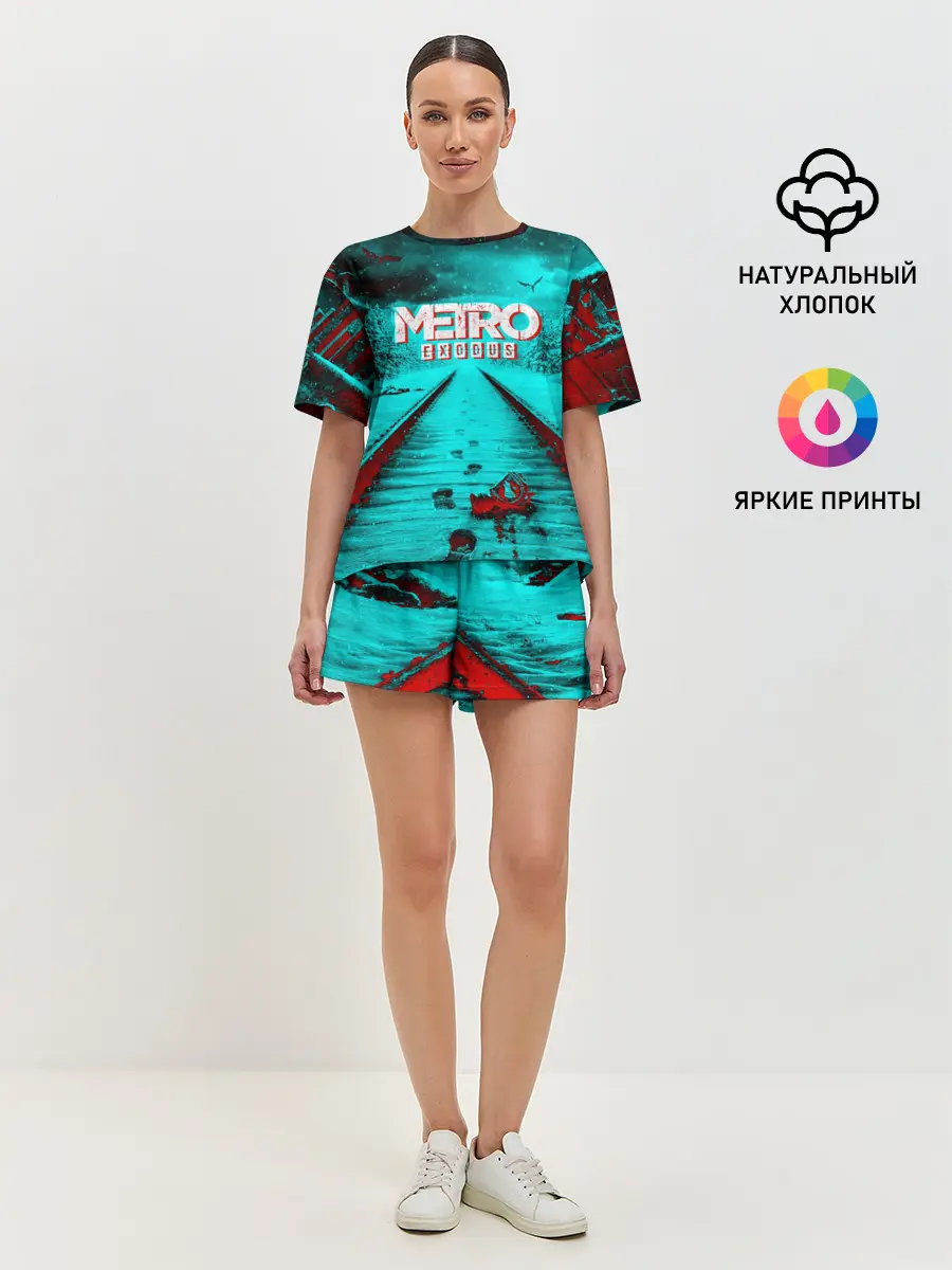 Женская пижама с шортами / METRO EXODUS