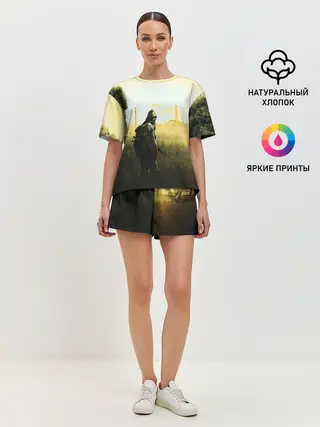 Женская пижама с шортами / STALKER