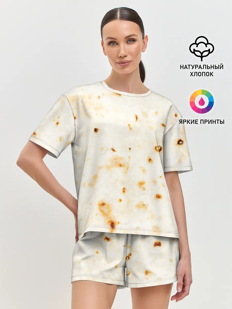 Женская пижама с шортами / ЛАВАШ