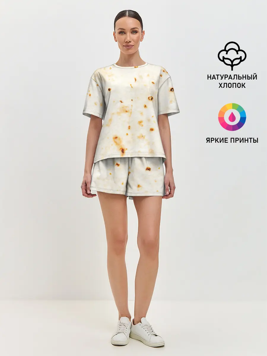 Женская пижама с шортами / ЛАВАШ