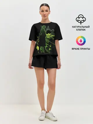 Женская пижама с шортами / меч One Piece