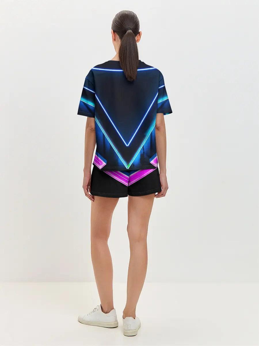 Женская пижама с шортами / DISQUARED NEON
