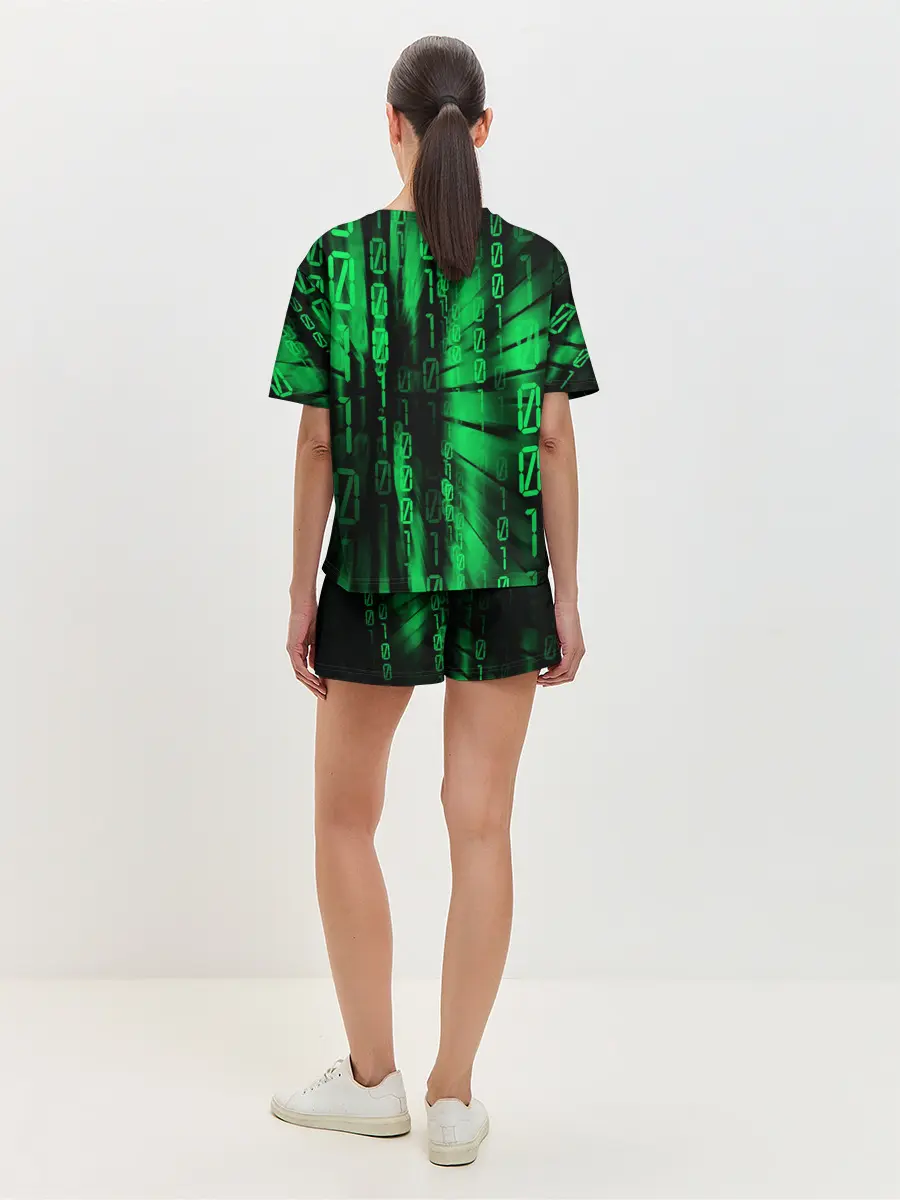 Женская пижама с шортами / МАТРИЦА