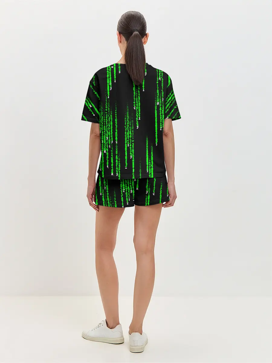 Женская пижама с шортами / МАТРИЦА