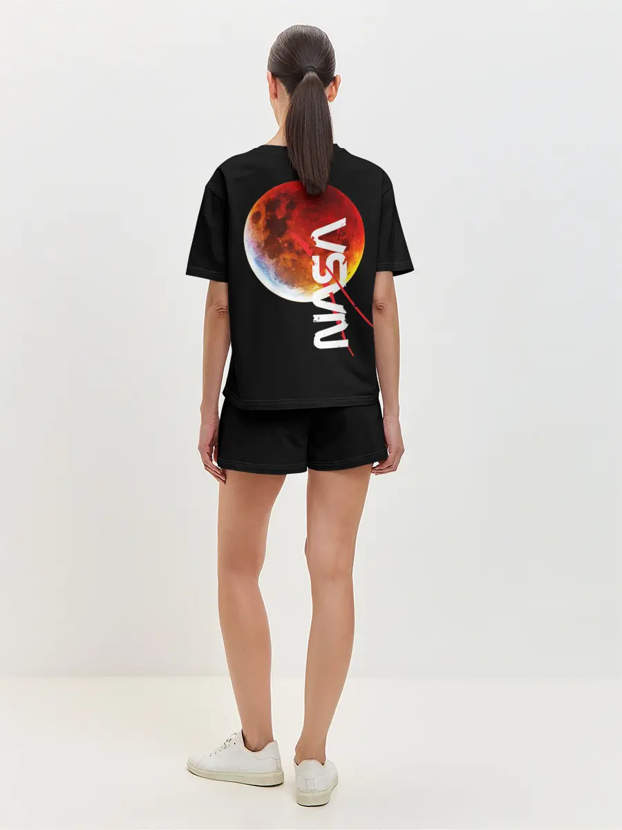 Женская пижама с шортами / Nasa austronaut