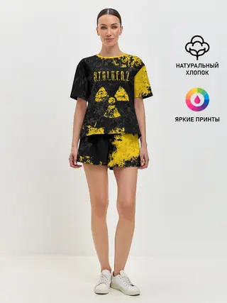 Женская пижама с шортами / STALKER 2