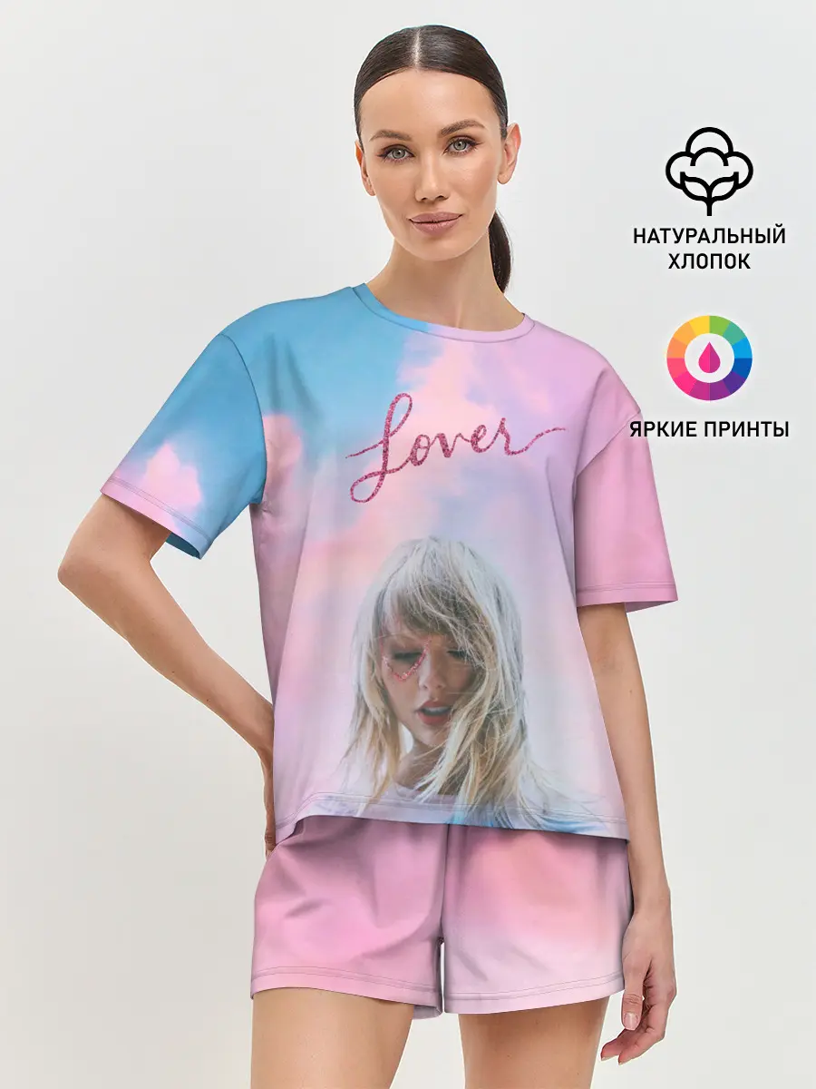 Женская пижама с шортами / TAYLOR SWIFT - Lover
