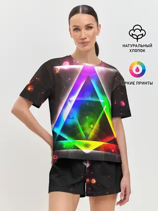 Женская пижама с шортами / ИЛЛЮМИНАТЫ