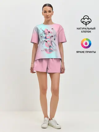 Женская пижама с шортами / GOT7