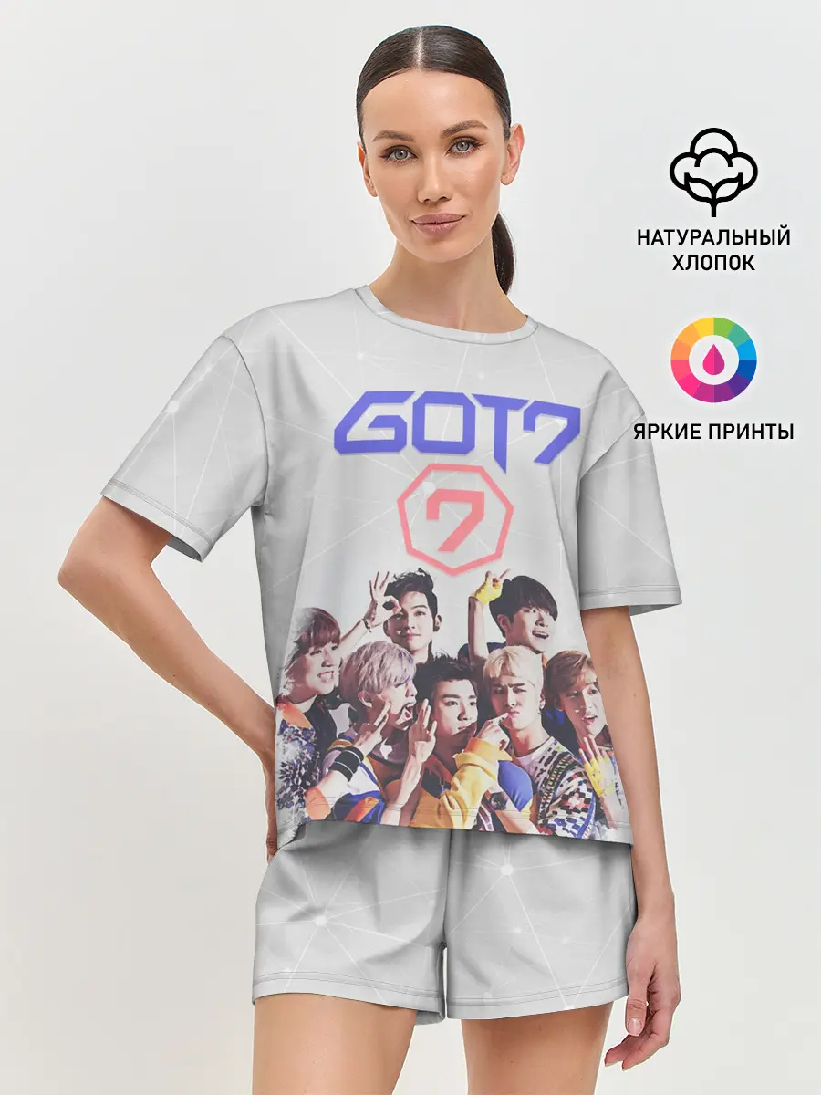Женская пижама с шортами / Got7