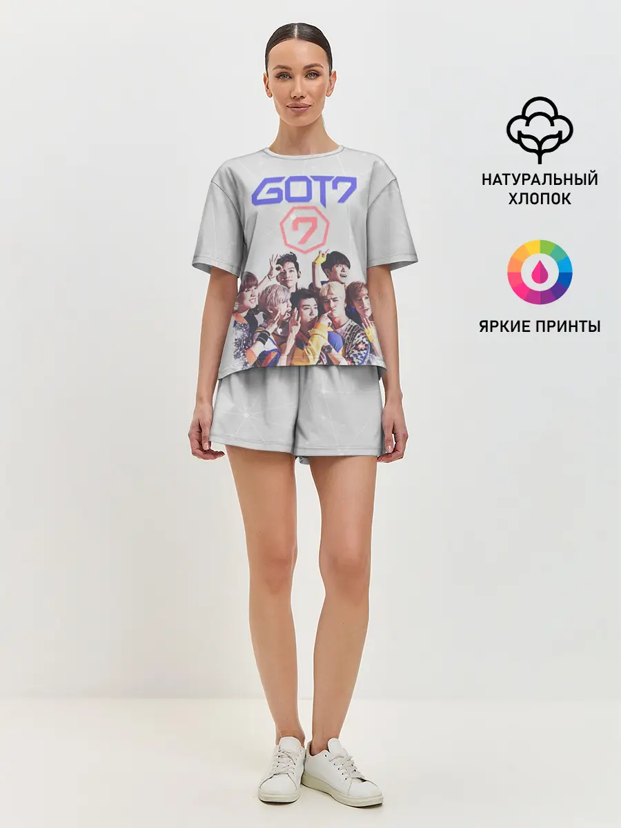 Женская пижама с шортами / Got7